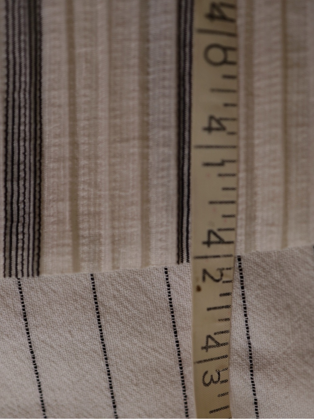 Monteau Black Bodice Ivory & Black Striped Maxi Dress - Picture 6 of 6